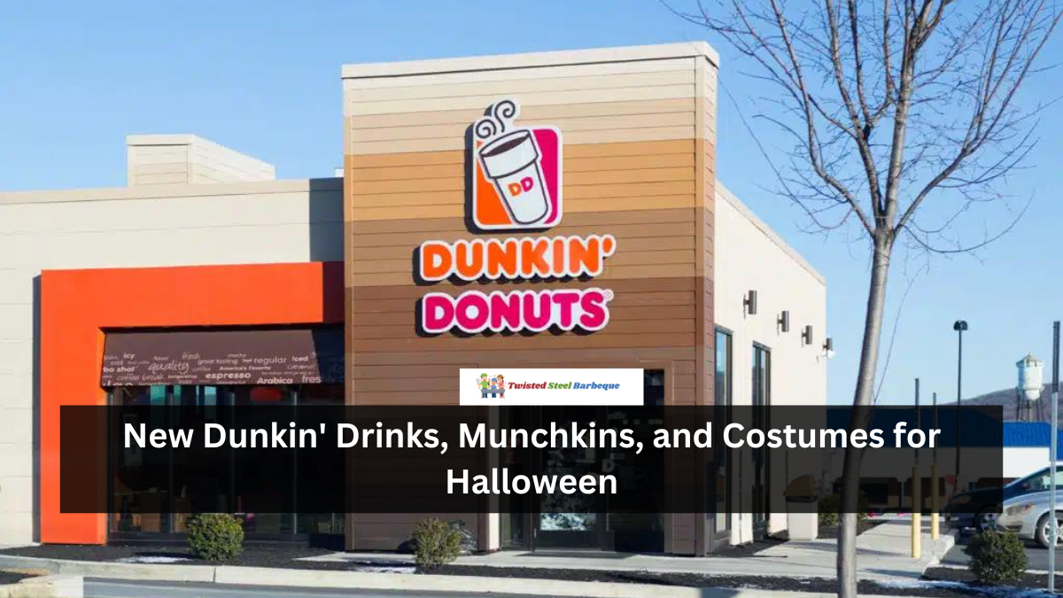 New Dunkin' Drinks, Munchkins, and Costumes for Halloween