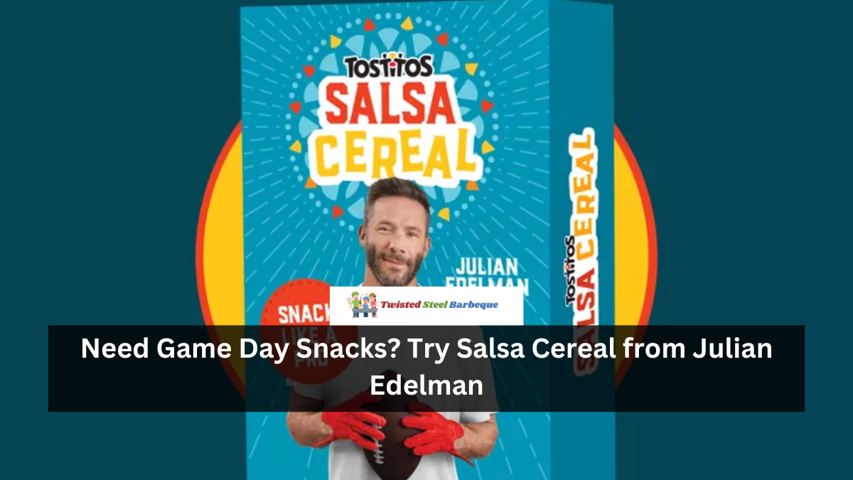 Need Game Day Snacks? Try Salsa Cereal from Julian Edelman