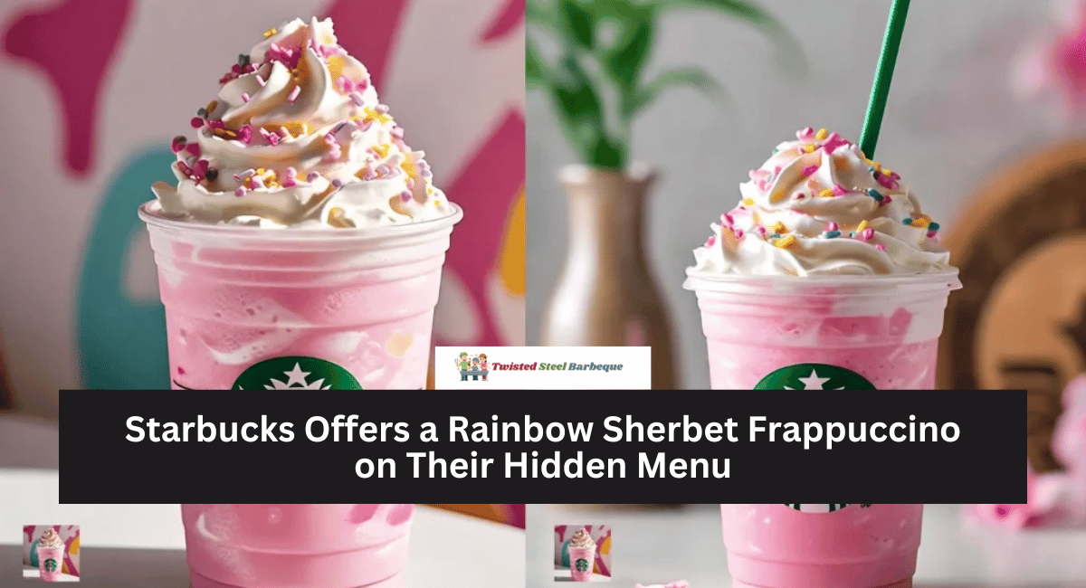 Starbucks Offers a Rainbow Sherbet Frappuccino on Their Hidden Menu