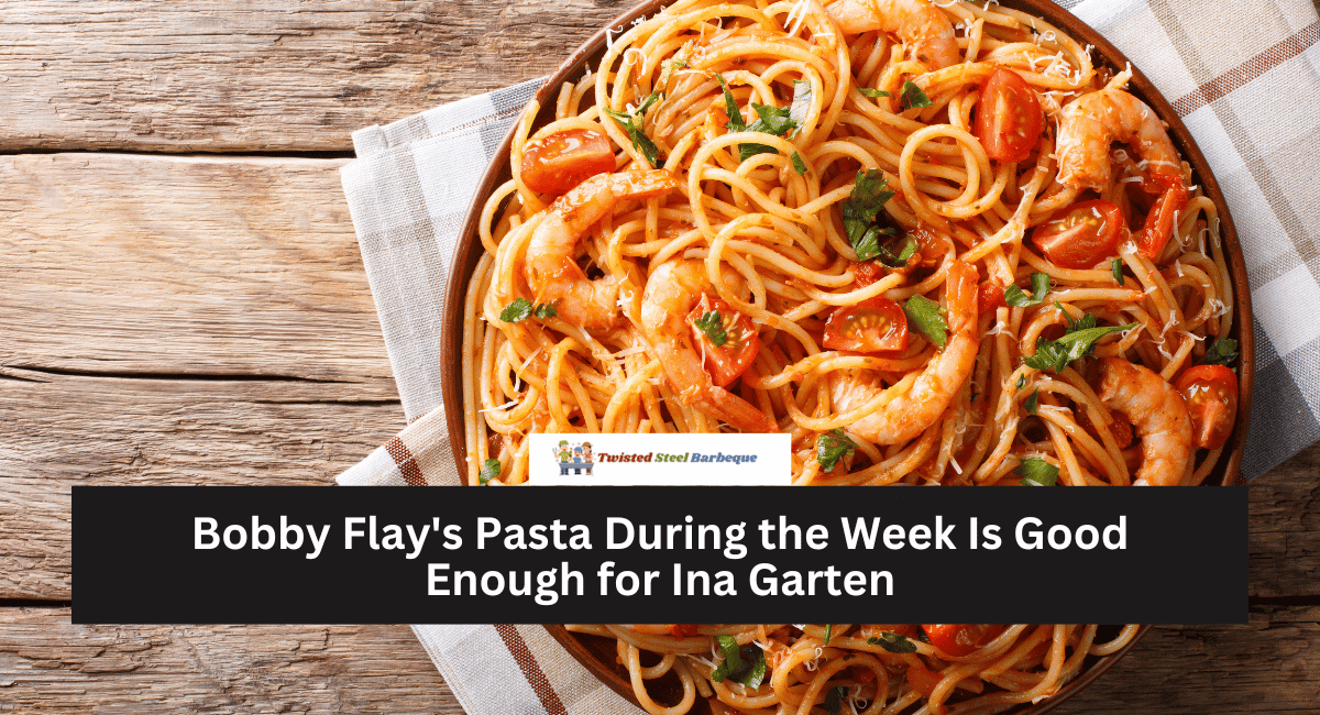 Bobby Flay's Pasta During the Week Is Good Enough for Ina Garten